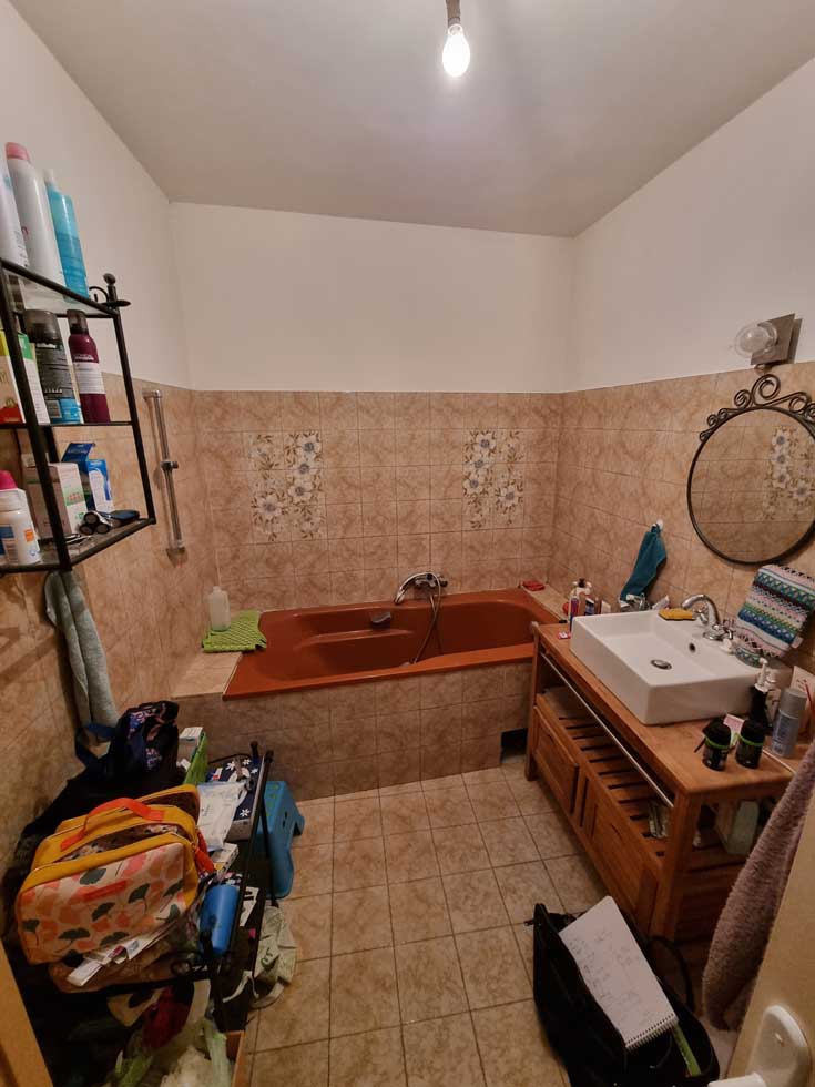 Salle de bain - Avant