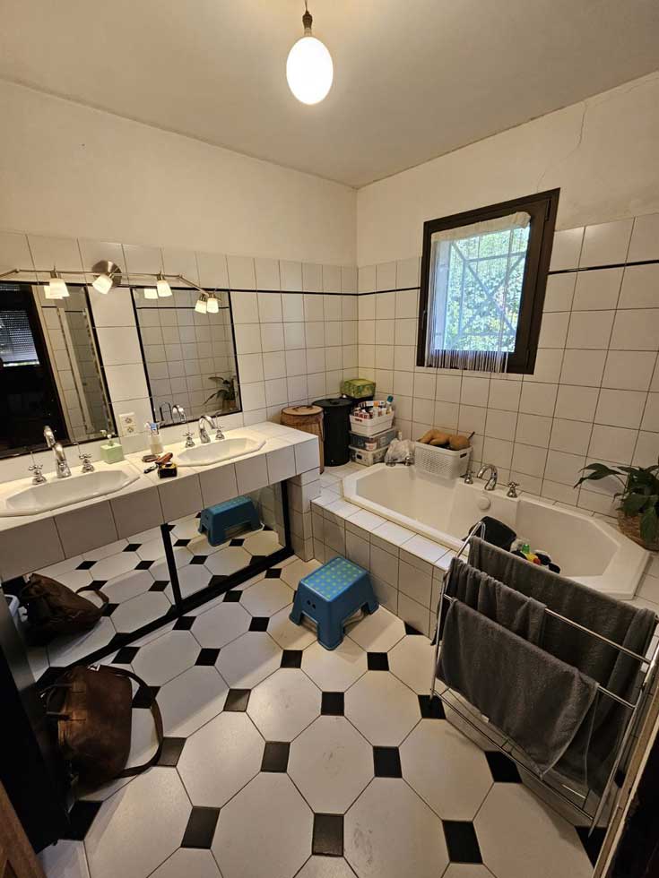 Salle de bain - Avant