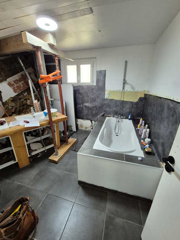 Salle de bain - Avant