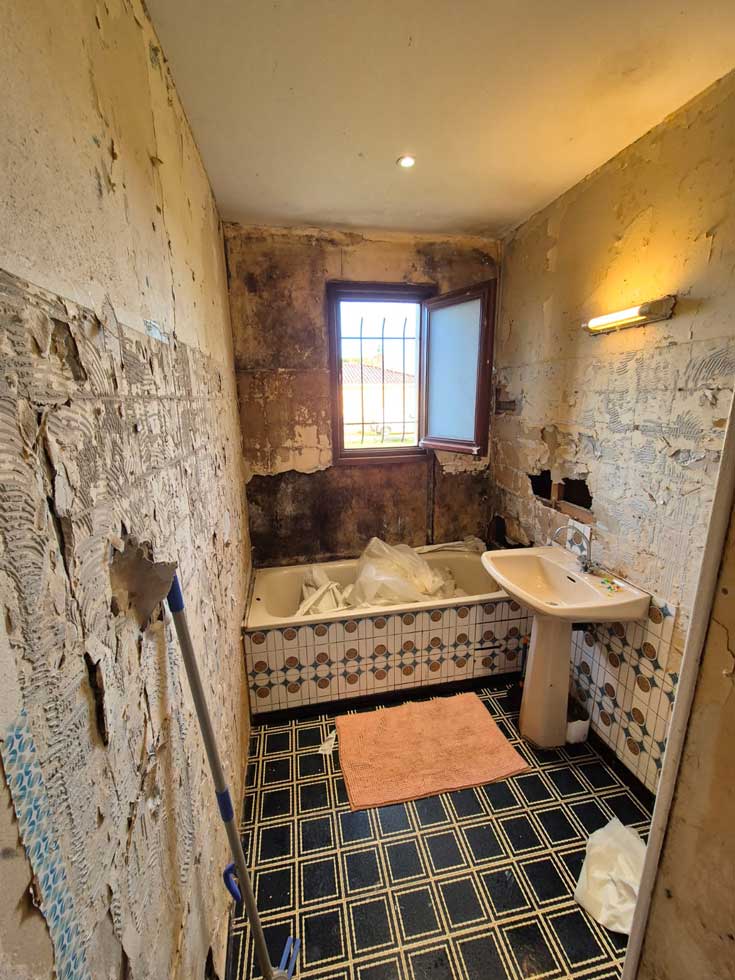 Salle de bain - Avant